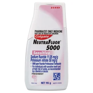 Colgate Toothpaste NeutraFluor 5000 Sensitive 115g - Fluoride + Potassium (S3)