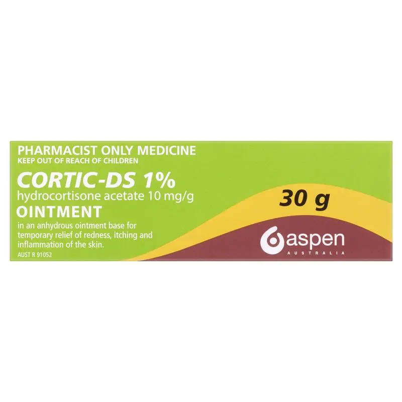 Cortic DS Ointment 1% 30g - Hydrocortisone (S3) - Image 3