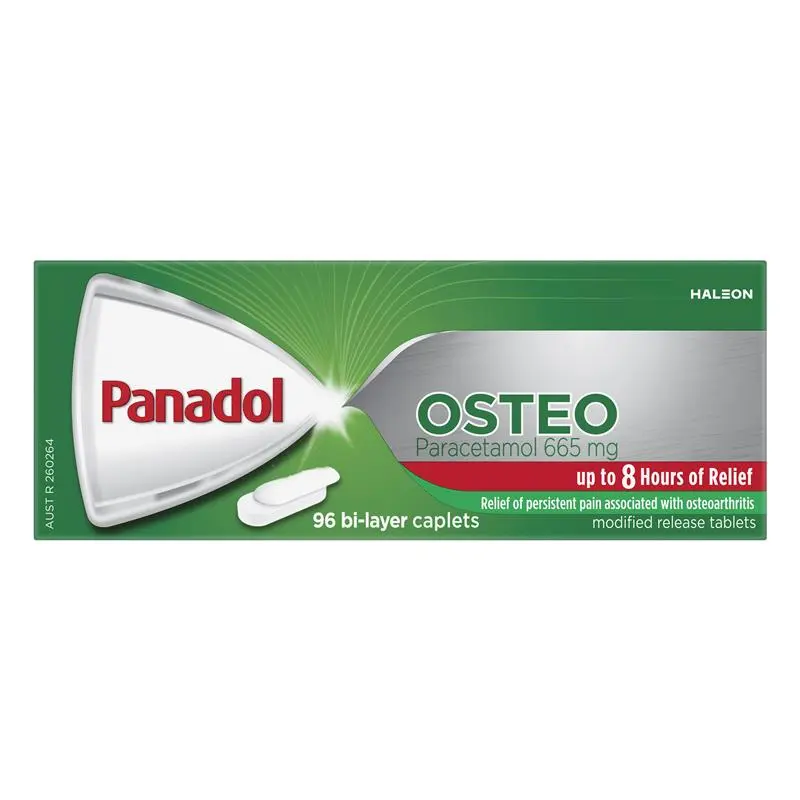 Panadol Osteo Paracetamol Pain Relief 665mg 96 Caplets (S3) - Image 6