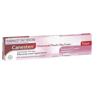 Canesten 1 Day Thrush Treatment Internal Cream - Clotrimazole (S3)