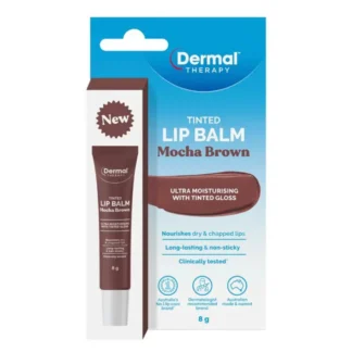 Dermal Therapy Tinted Lip Balm Macha Brown 8g