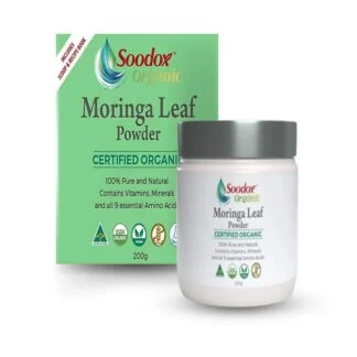 Soodox Organic Moringa Leaf Powder 200gm