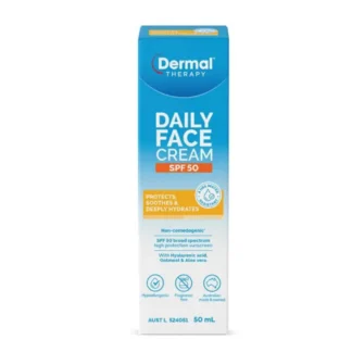 Dermal Therapy Daily Face Cream SPF50 50ml