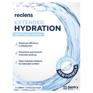 Reclens Extended Hydration MPDS 2 x 500mL