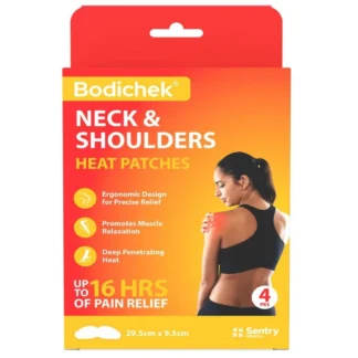 Bodichek Neck & Shoulder Heat Patches 4 Pack