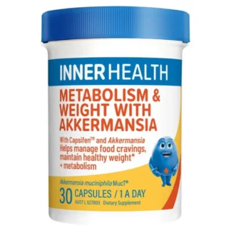 Inner Health Metabolism & Weight With Akkermansia 30 Capsules
