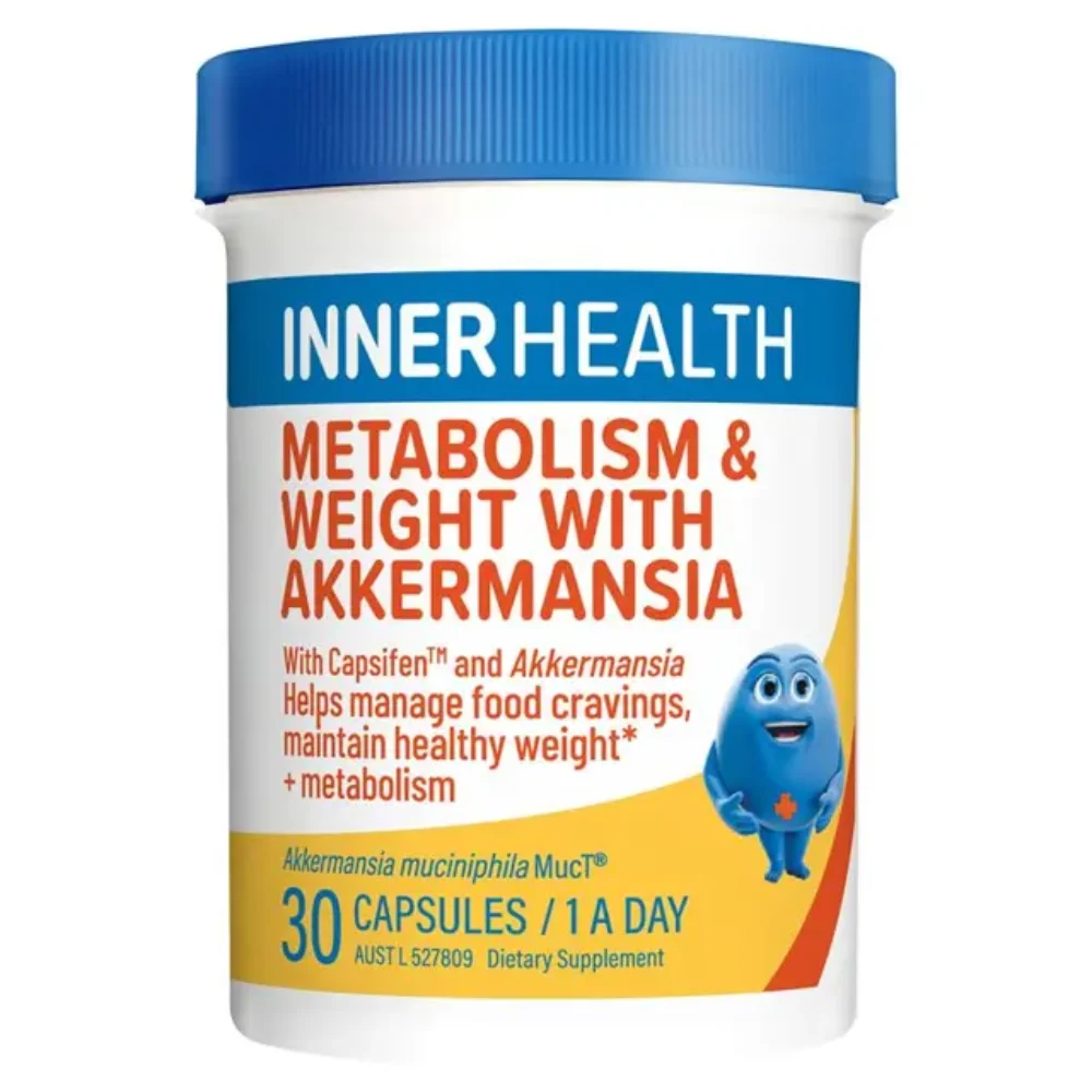 Inner Health Metabolism & Weight With Akkermansia 30 Capsules