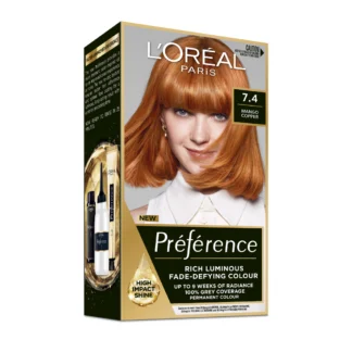 Loreal Paris Preference Hair Color - 7.4 Mango Copper