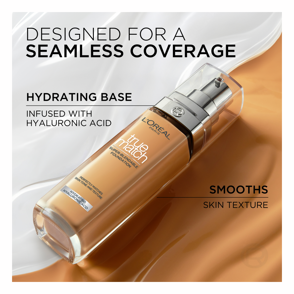 Loreal Paris True Match Liquid Foundation 3N Neutral Neutre Creamy Beige - Image 4