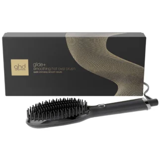 GHD Glide+ Smoothing Ceramic Hot Oval Brush - Black