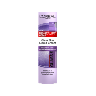 Loreal Paris Revitalift Filler Glass Skin Liquid Cream Face Moisturiser 50ml
