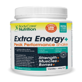 BodyCare Extra Energy + Peak Performance Shake Vanilla 480g