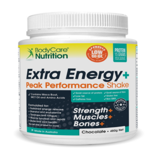 BodyCare Extra Energy + Peak Performance Shake Chocolate 480g