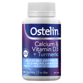 Ostelin Calcium & Vitamin D3+Turmeric 100 Tablets