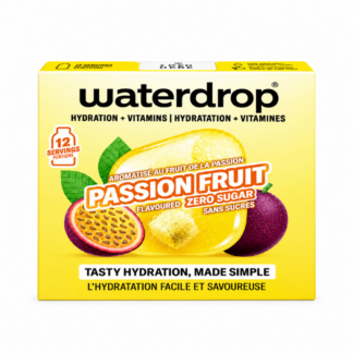 Waterdrop Vitamin Drink Cubes Zero Sugar Passion Fruit 2.1g X 12pack