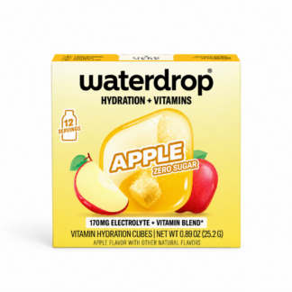 Waterdrop Vitamin Drink Cubes Zero Sugar Apple 2.1g x 12 Pack