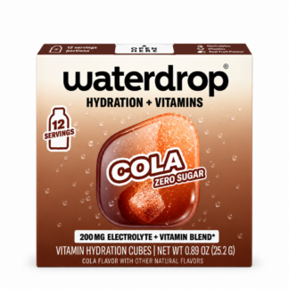 Waterdrop Vitamin Drink Cubes Zero Sugar Cola 2.1g X 12pack