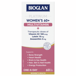 Bioglan Platinum Women's 60+ Multivitamin 60 Tablets