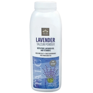 Nelum Lavender Talcum Powder With Pure Lavender Oil and Vitamin E 200g