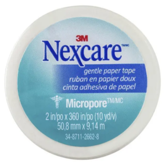 Nexcare Micropore First Aid Tape White 1 Roll (50.8mm X 9.1m)