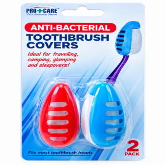 Pro+Care Antibacterial Toothbrush Covers 2 Pack