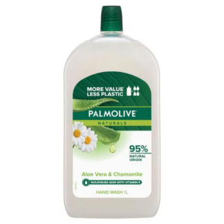 Palmolive Naturals Softwash Hand Wash Aloe & Chamomile Refill 1L