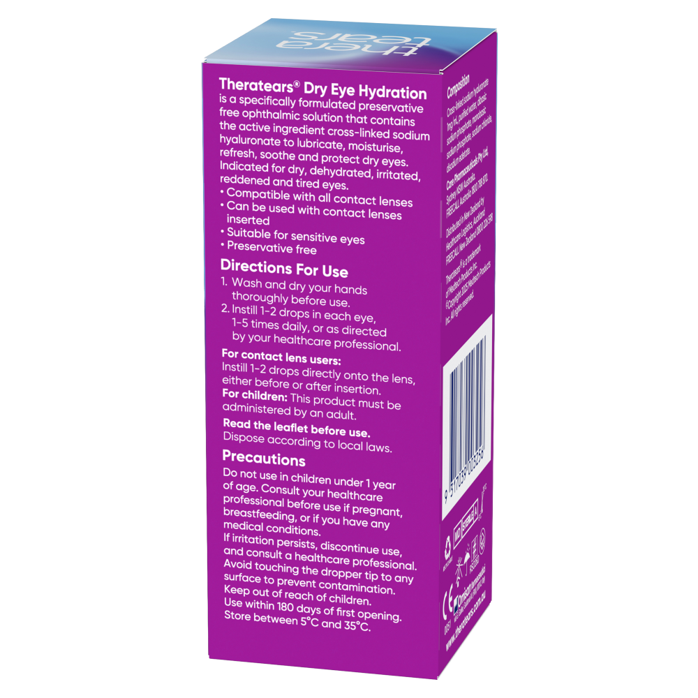 Theratears Dry Eye Hydration 10ml - Image 4