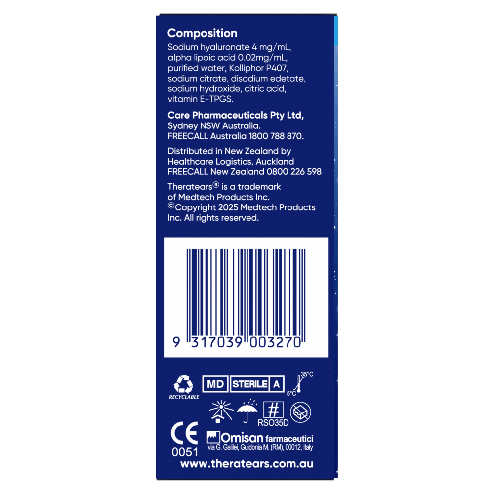Theratears Nighttime Gel Hydration 10ml - Image 2