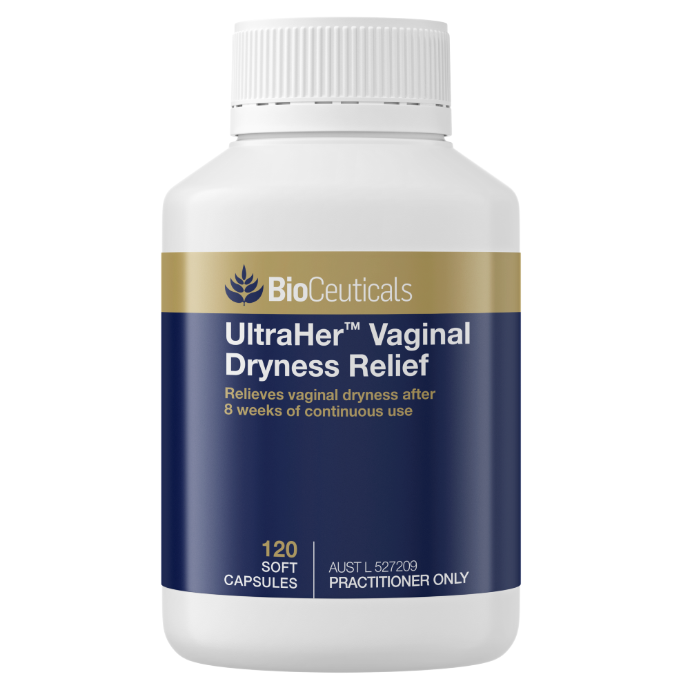 Bioceuticals UltraHer Vaginal Dryness Relief 120 Capsules