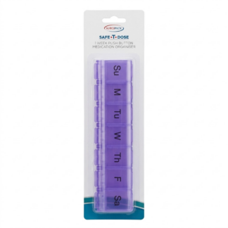 Surgipack Safe-T-Dose One Week Organiser Push Button 6048